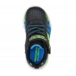 Skechers Kids' S Lights: Flex-Glow Elite Shoes - حذاء سكيتشرز فليكس جلو ايليت للأطفال لون أسود