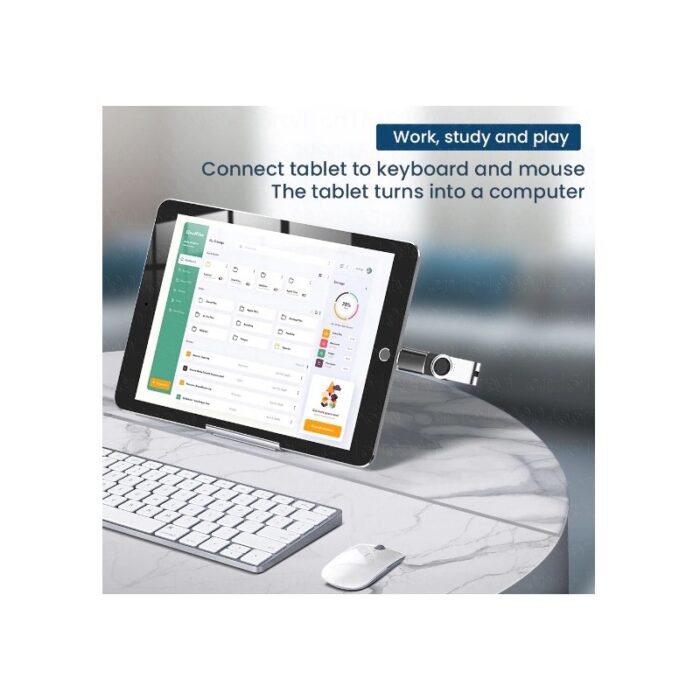 ⁦تحويلة ايفون الى فلاش كيبورد OTG iPhone USB⁩ - الصورة ⁦7⁩