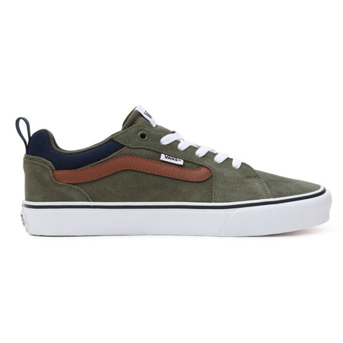 10310714_67db549d6ad92 Vans Men's Filmore Shoes - حذاء فانز فيلمور للرجال لون زيتي وأبيض - الصورة 1