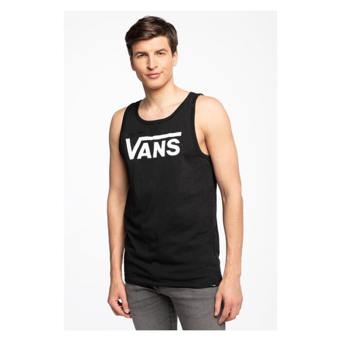 ⁦Vans Men's Classic Tank - تيشيرت فانز حفر بدون اكمام كلاسيك للرجال لون أسود⁩ - الصورة ⁦4⁩
