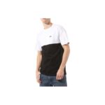 ⁦Vans Men's Colorblock T-Shirt  - تيشيرت فانز كلر بلوك للرجال لون أبيض وأسود⁩ - الصورة ⁦3⁩