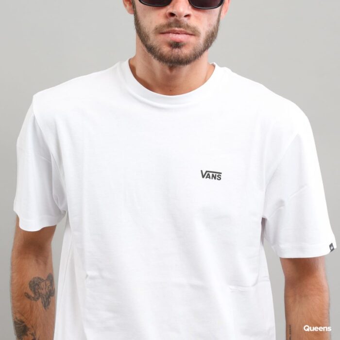 10310737_67db54d0aceea Vans Men's Left Chest Logo Tee T-Shirt - تيشيرت فانز ليفت شيست لوجو للرجال لون أبيض - الصورة 1