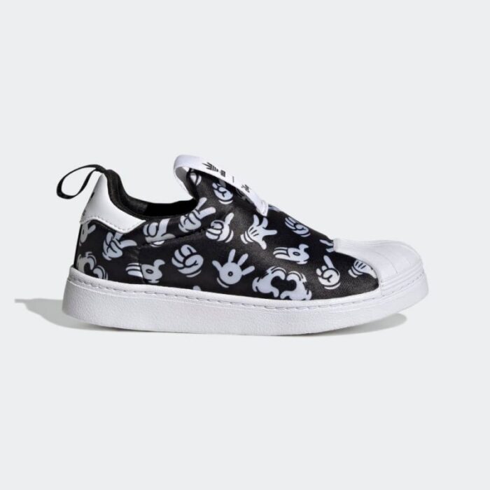حذاء الأطفال سوبر ستار 360 من أديداس لون أسود للجنسين ADIDAS SUPERSTAR 360 SHOES