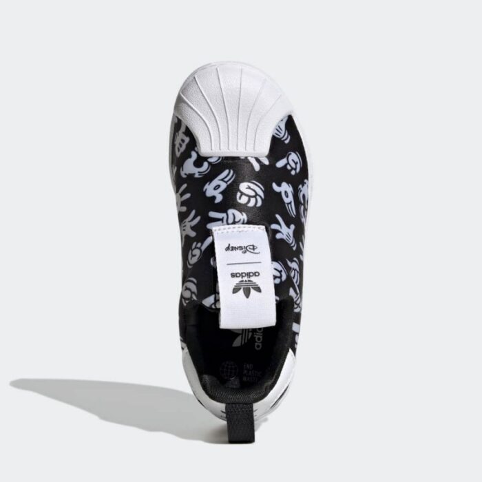 ⁦حذاء الأطفال سوبر ستار 360 من أديداس لون أسود للجنسين ADIDAS SUPERSTAR 360 SHOES⁩ - الصورة ⁦3⁩