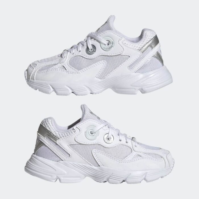 10310919_67db55222fe8b adidas Kids' x Astir Shoes - White- حذاء اديداس اكس استير للأطفال لون أبيض - الصورة 1