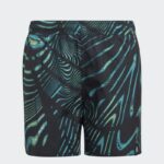 adidas Kids' Souleaf Sho Y Swimsuit Short- شورت اديداس سوليف شو واي للأطفال لون أسود