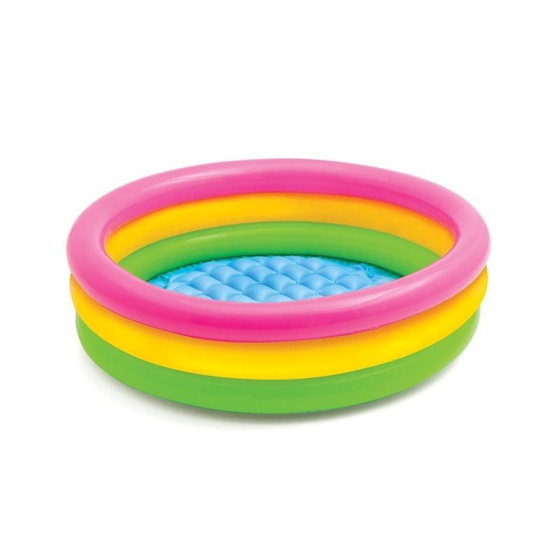 ⁦مسبح أطفال نفخ ملون 25*86 سم انتكس⁩ - الصورة ⁦1⁩