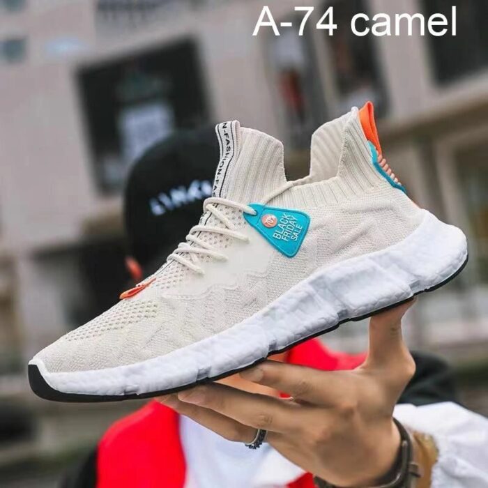 10311085_67db557d32de0 حذاء سبورت شبابي من ADM لون بيج - الصورة 1