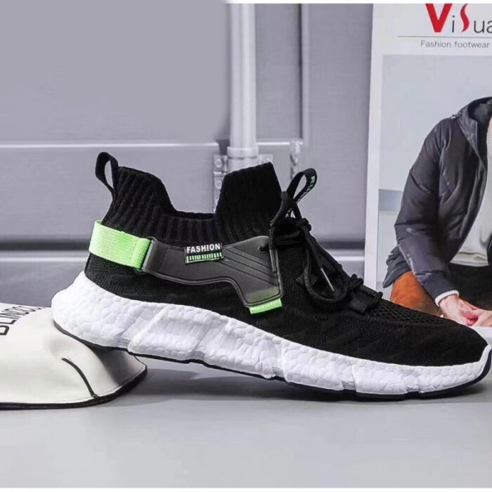 10311103_67db55b38f875 حذاء سبورت شبابي من ADM لون أسود - الصورة 1