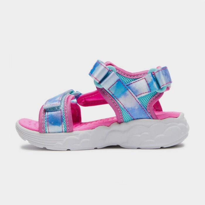 ⁦Skechers Kids' Rainbow Racer - Summer Sky Sandal⁩ - الصورة ⁦3⁩