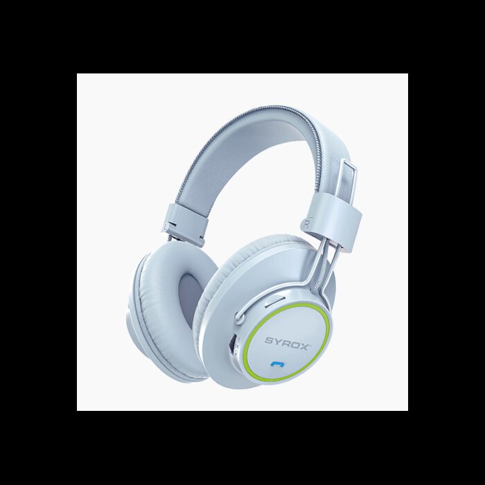 ⁦S26 Wireless Headset with Microphone white سماعة ويرلس⁩ - الصورة ⁦3⁩