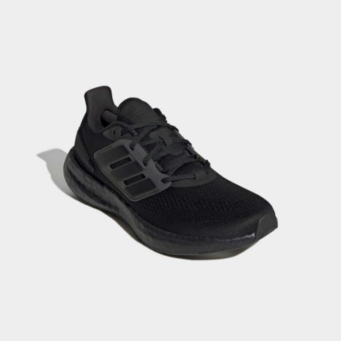 ⁦adidas Pureboost 22 Shoes - Black- حذاء اديداس بيور بوست 22 للرجال لون اسود⁩ - الصورة ⁦9⁩