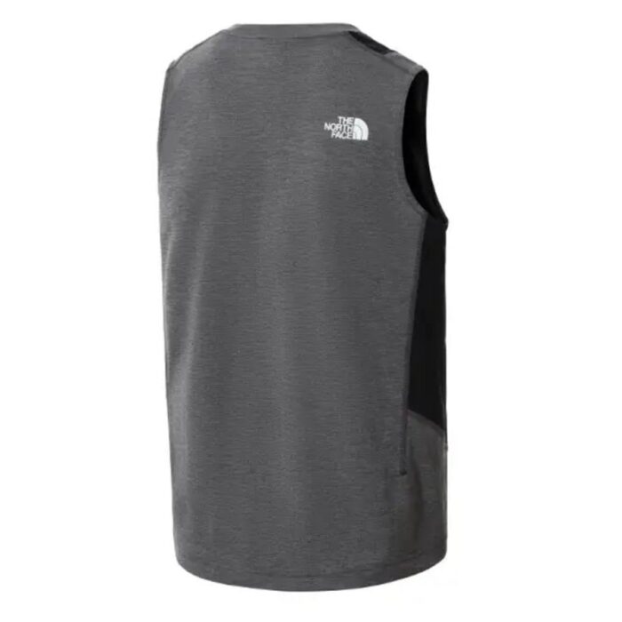 ⁦The North Face Men's Ao Glacier Tank - بلوزة حفر ذا نورث فيس ايه او جلايسر تانك للرجال لون رمادي⁩ - الصورة ⁦2⁩