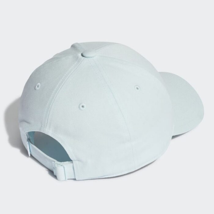 ⁦adidas Unisex Trefoil Baseball Cap - Blue  - طاقية اديداس الشبابية للجنسين لون أزرق⁩ - الصورة ⁦3⁩