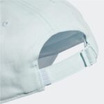 ⁦adidas Unisex Trefoil Baseball Cap - Blue  - طاقية اديداس الشبابية للجنسين لون أزرق⁩ - الصورة ⁦4⁩