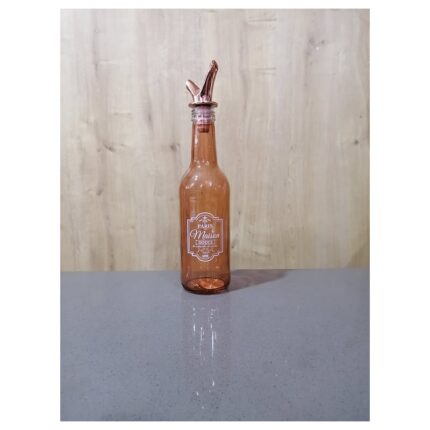 قنينة زيت لون برونزي سعة 330 ملل