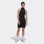 ⁦فستان اديداس كونتيمبو للنساء لون أسود- adidas Womens' Adicolor Contempo Dress - Black⁩ - الصورة ⁦3⁩