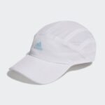 adidas Unisex' Runner AEROREADY Supernova Cap - White- طاقية اديداس رانر اروريدي سوبر نوفا للجنسين لون ابيض