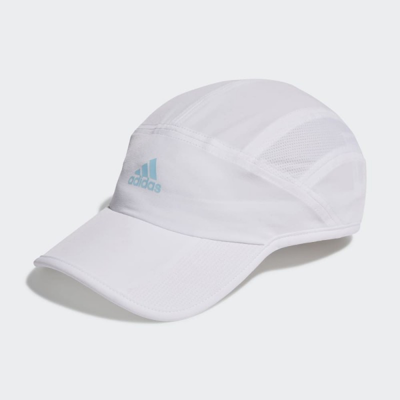 ⁦adidas Unisex' Runner AEROREADY Supernova Cap - White- طاقية اديداس رانر اروريدي سوبر نوفا للجنسين لون ابيض⁩ - الصورة ⁦1⁩
