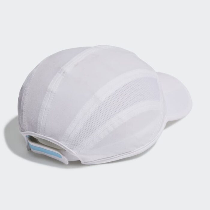 ⁦adidas Unisex' Runner AEROREADY Supernova Cap - White- طاقية اديداس رانر اروريدي سوبر نوفا للجنسين لون ابيض⁩ - الصورة ⁦2⁩
