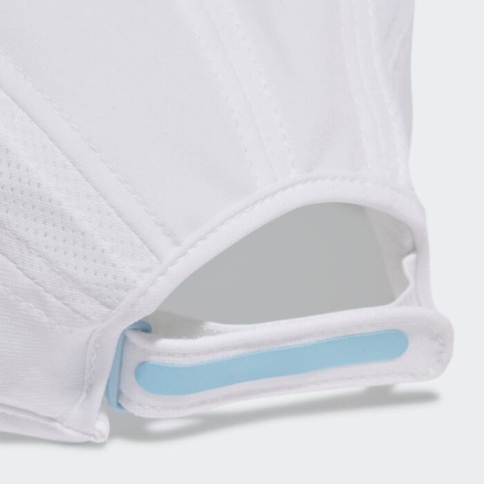 ⁦adidas Unisex' Runner AEROREADY Supernova Cap - White- طاقية اديداس رانر اروريدي سوبر نوفا للجنسين لون ابيض⁩ - الصورة ⁦4⁩