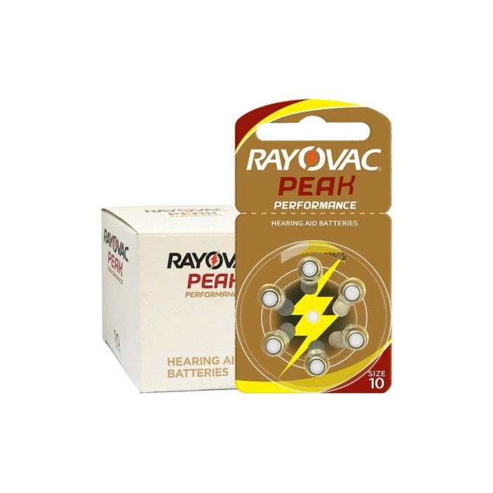 ⁦بطاريات سماعات رايوفاك بييك 10 (60 بطارية)⁩ - الصورة ⁦2⁩