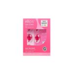 بكيت كبسولات فيتامينات اللون الزهري معالجة الشعر المتقصف