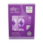 بكيت كبسولات فيتامينات اللون البنفسجي لتغذية الشعر المصبوغ