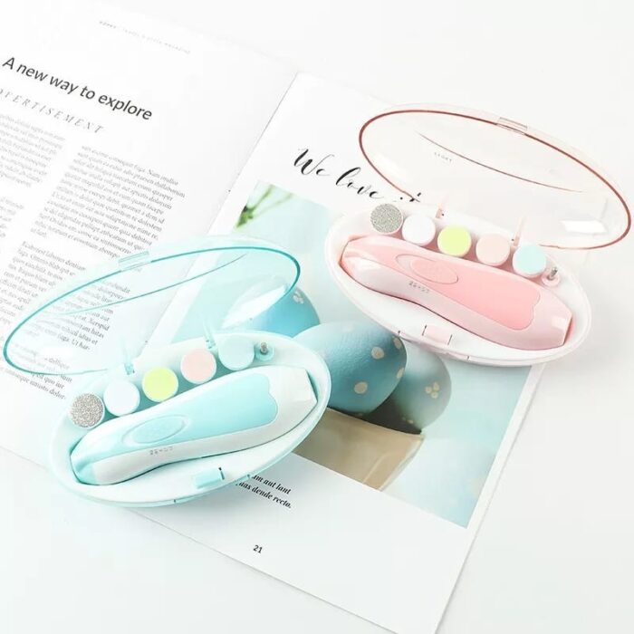 ⁦مبرد اظافر اطفال الكتروني⁩ - الصورة ⁦2⁩