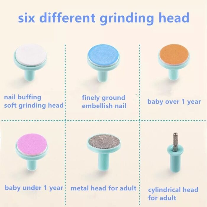 ⁦مبرد اظافر اطفال الكتروني⁩ - الصورة ⁦3⁩