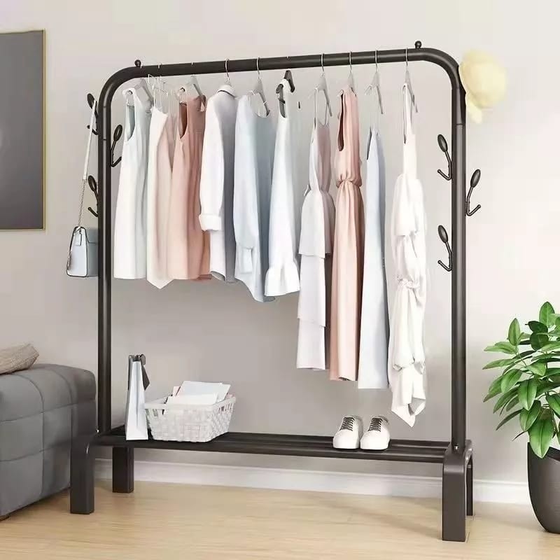 ⁦ستاند حديد مع شماعة 125 سم⁩ - الصورة ⁦1⁩