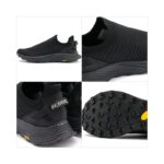 ⁦Merrell Men's Embark Sneaker Moc Shoes - حذاء ميريل امبارك للرجال لون أسود⁩ - الصورة ⁦4⁩