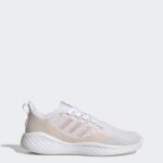 ⁦adidas Women's Fluidflow 2.0 Running Shoes - White- حذاء اديداس فلويد فلو 2.0 للنساء لون أبيض وزهري⁩ - الصورة ⁦2⁩