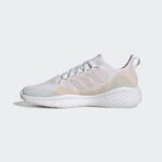 ⁦adidas Women's Fluidflow 2.0 Running Shoes - White- حذاء اديداس فلويد فلو 2.0 للنساء لون أبيض وزهري⁩ - الصورة ⁦5⁩