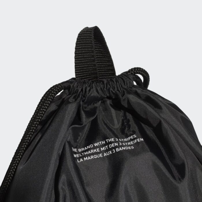 ⁦Adidas Black Trefoil Gym Sack- حقيبة اديداس تريفول لون أسود⁩ - الصورة ⁦3⁩