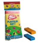 قطع من الصلصال الطري وزن 20 غرام 10 لون مواد عضوية بالكامل مع الالوفيرا