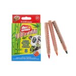 أقلام الوان خشبية جمبو مثلث قصير