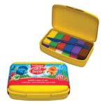 ⁦علبة صلصال 12 قطعة الوان نيون مع أداة تقطيع خاصة 216 غرام مواد عضوية بالكامل مع الالوفيرا⁩ - الصورة ⁦4⁩