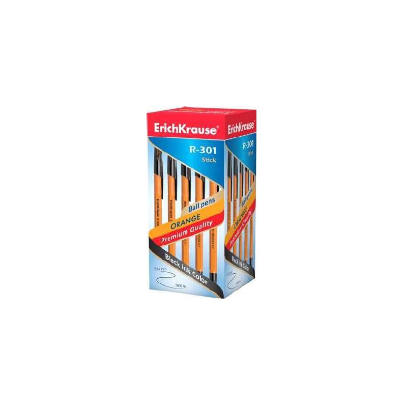 ⁦قلم حبر اسود كلاسيك R-301 علبة 50 قلم⁩ - الصورة ⁦1⁩