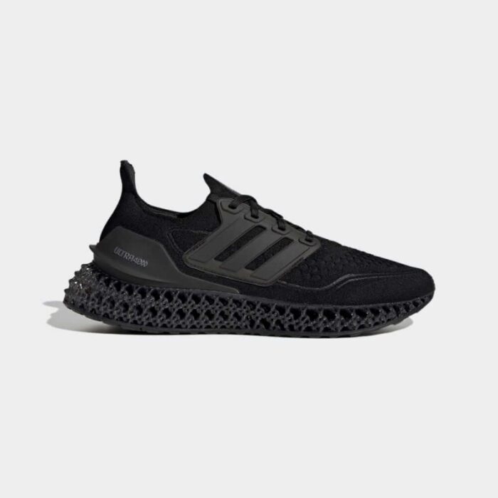 ⁦adidas Mens' Ultra 4DFWD Shoes - Black- حذاء اديداس ألترا 4 دي للرجال لون اسود⁩ - الصورة ⁦2⁩