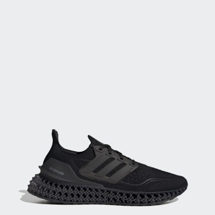 ⁦adidas Mens' Ultra 4DFWD Shoes - Black- حذاء اديداس ألترا 4 دي للرجال لون اسود⁩ - الصورة ⁦3⁩