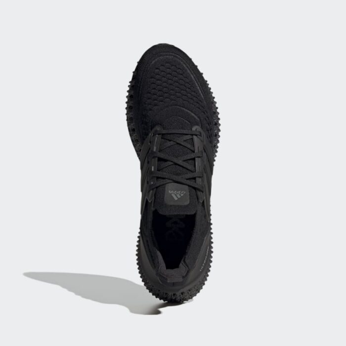 ⁦adidas Mens' Ultra 4DFWD Shoes - Black- حذاء اديداس ألترا 4 دي للرجال لون اسود⁩ - الصورة ⁦4⁩