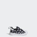 ⁦حذاء الأطفال سوبر ستار 360 من أديداس لون أسود للجنسين ADIDAS SUPERSTAR 360 SHOES⁩ - الصورة ⁦2⁩