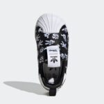 ⁦حذاء الأطفال سوبر ستار 360 من أديداس لون أسود للجنسين ADIDAS SUPERSTAR 360 SHOES⁩ - الصورة ⁦3⁩