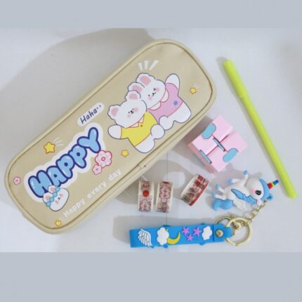 مقلمة 5 قطع مع علبة هدية