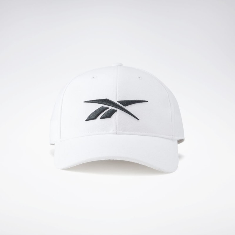⁦Reebok United By Fitness Baseball Hat طاقية ريبوك يونيتد باي فيتنس للجنسين لون أبيض⁩ - الصورة ⁦1⁩