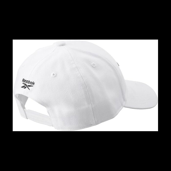 ⁦Reebok United By Fitness Baseball Hat طاقية ريبوك يونيتد باي فيتنس للجنسين لون أبيض⁩ - الصورة ⁦2⁩