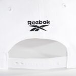 ⁦Reebok United By Fitness Baseball Hat طاقية ريبوك يونيتد باي فيتنس للجنسين لون أبيض⁩ - الصورة ⁦6⁩