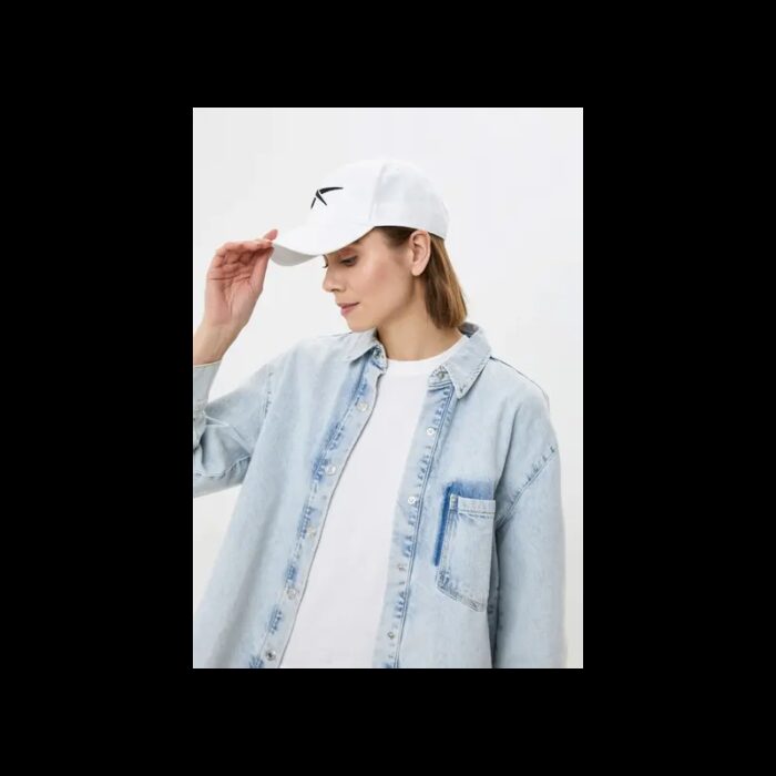 ⁦Reebok United By Fitness Baseball Hat طاقية ريبوك يونيتد باي فيتنس للجنسين لون أبيض⁩ - الصورة ⁦9⁩