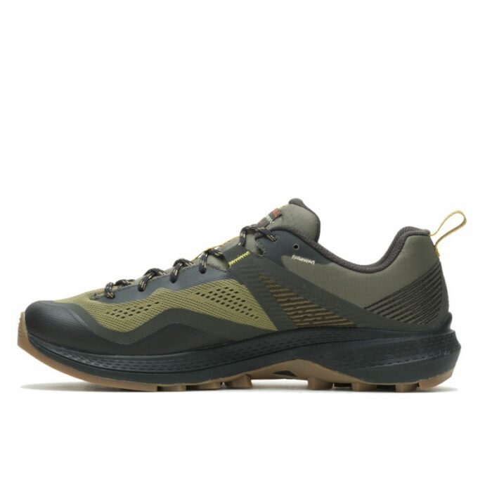⁦Merrell Men's MQM 3 Shoes - حذاء ميريل ام كيو ام 3 للرجال لون زيتي وأسود⁩ - الصورة ⁦3⁩